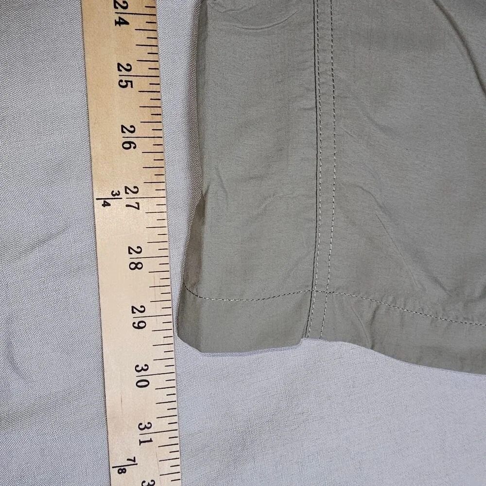 Columbia, Titanium Performance Convertible Khaki Cargo Pants Size Lg, Adj Ankles